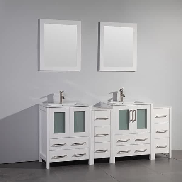 Vanity Art 72 Inch Double Sink Bathroom, Vanity Art 72 Inch Double Sink Bathroom